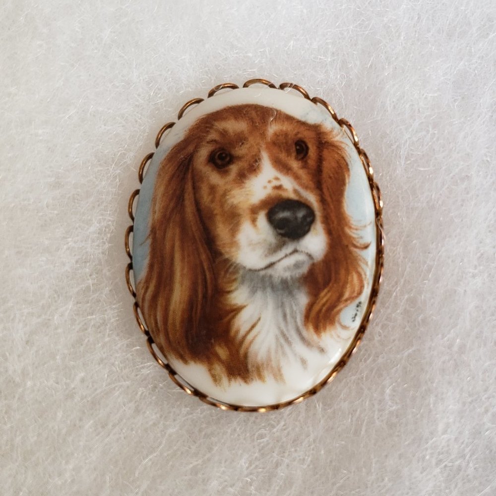 2/40$ NWOT Vintage (1960s) dog brooch